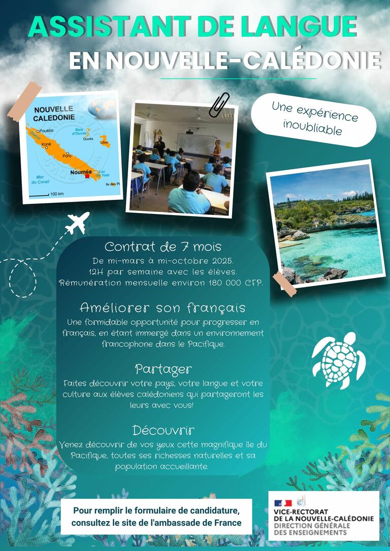 Image about New Caledonia Assistant Program